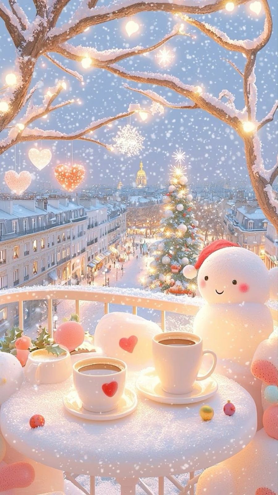 H&igrave;nh nền Gi&aacute;ng sinh đẹp cho điện thoại 5