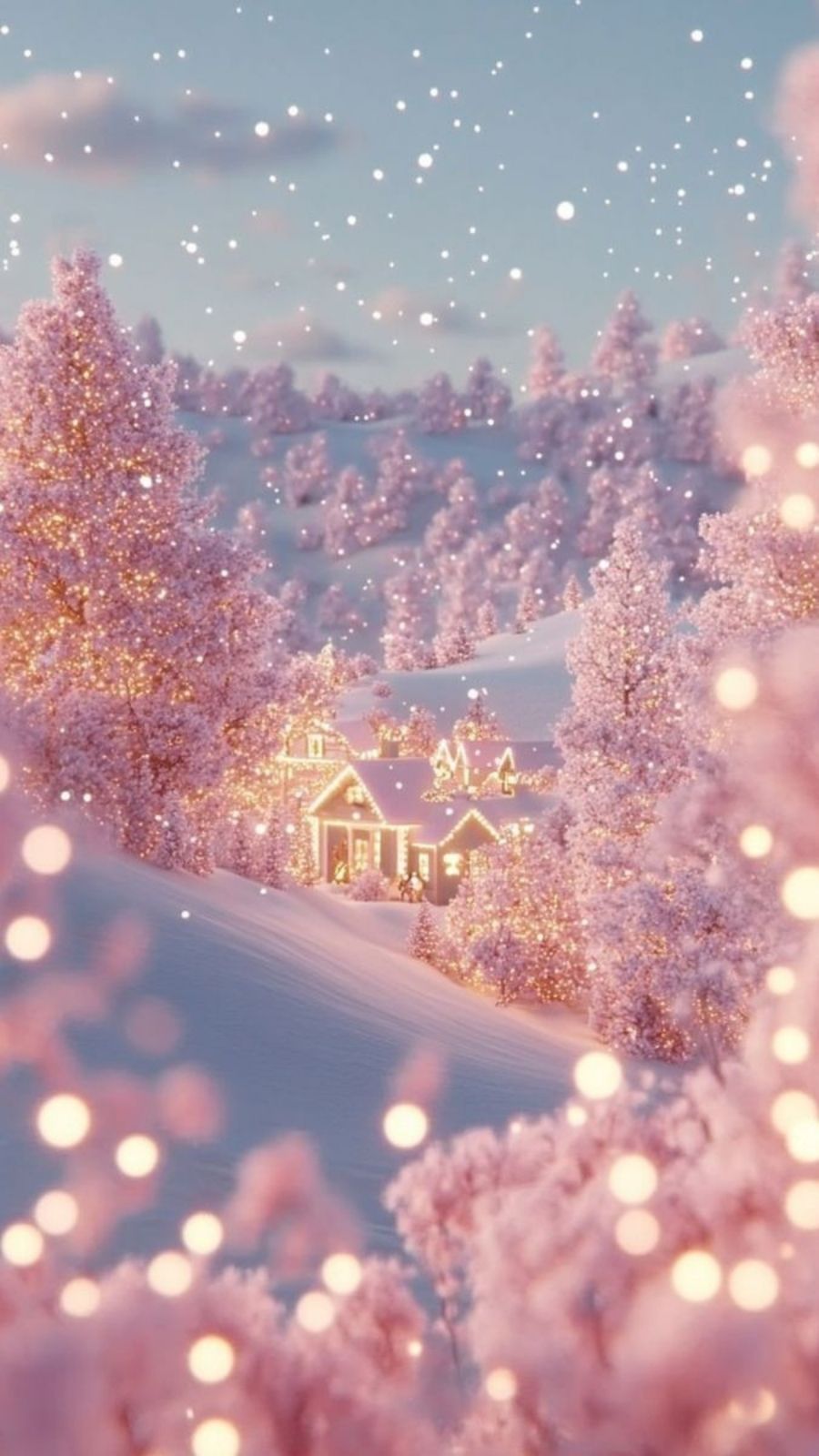 H&igrave;nh nền Gi&aacute;ng sinh 3D cho điện thoại 8