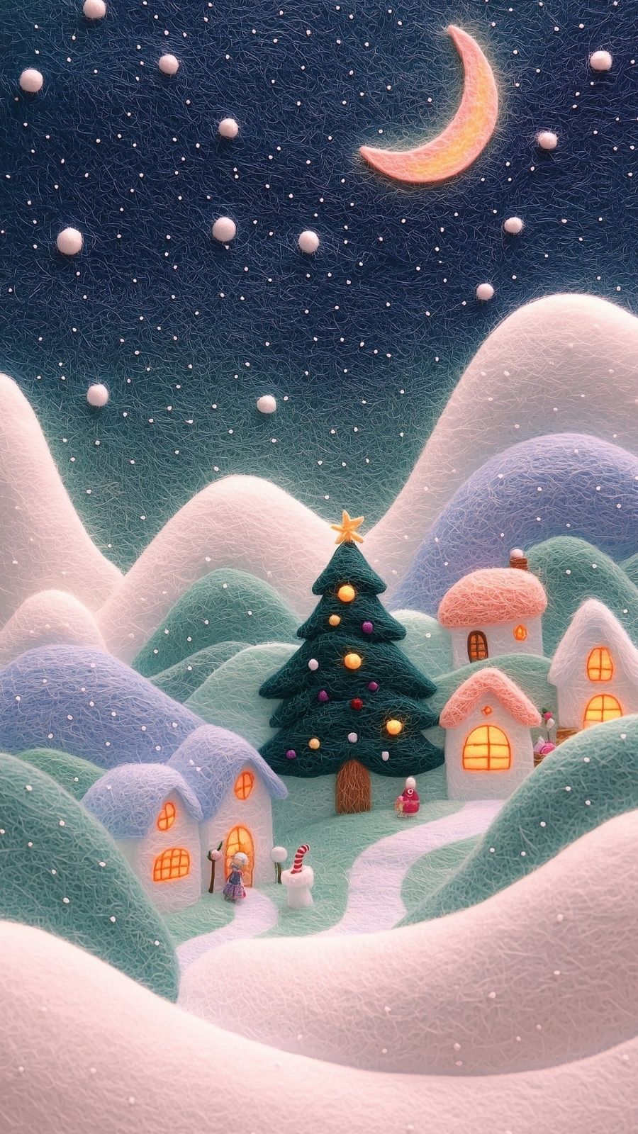 H&igrave;nh nền Gi&aacute;ng sinh 3D cho điện thoại 20