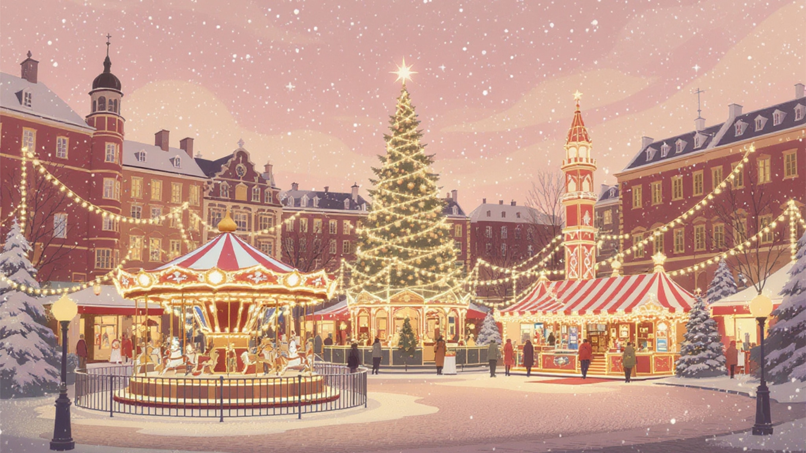 H&igrave;nh nền gi&aacute;ng sinh đẹp cho m&aacute;y t&iacute;nh 7