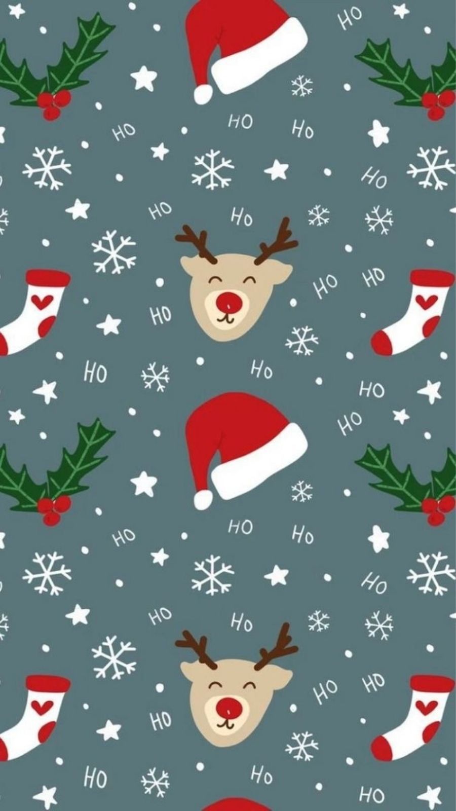 H&igrave;nh nền Gi&aacute;ng sinh cute cho điện thoại 11