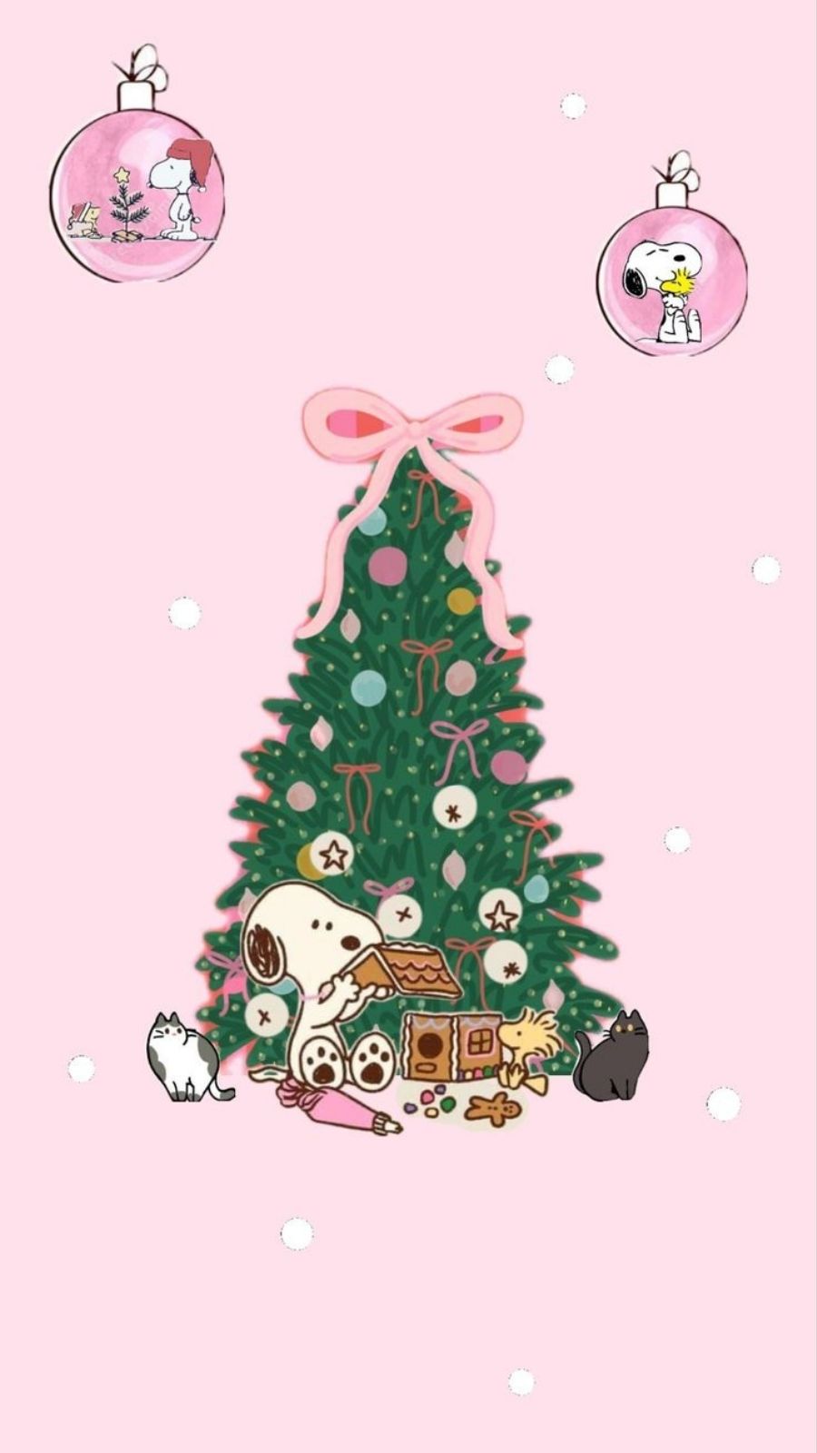 H&igrave;nh nền Gi&aacute;ng sinh cute cho điện thoại 18