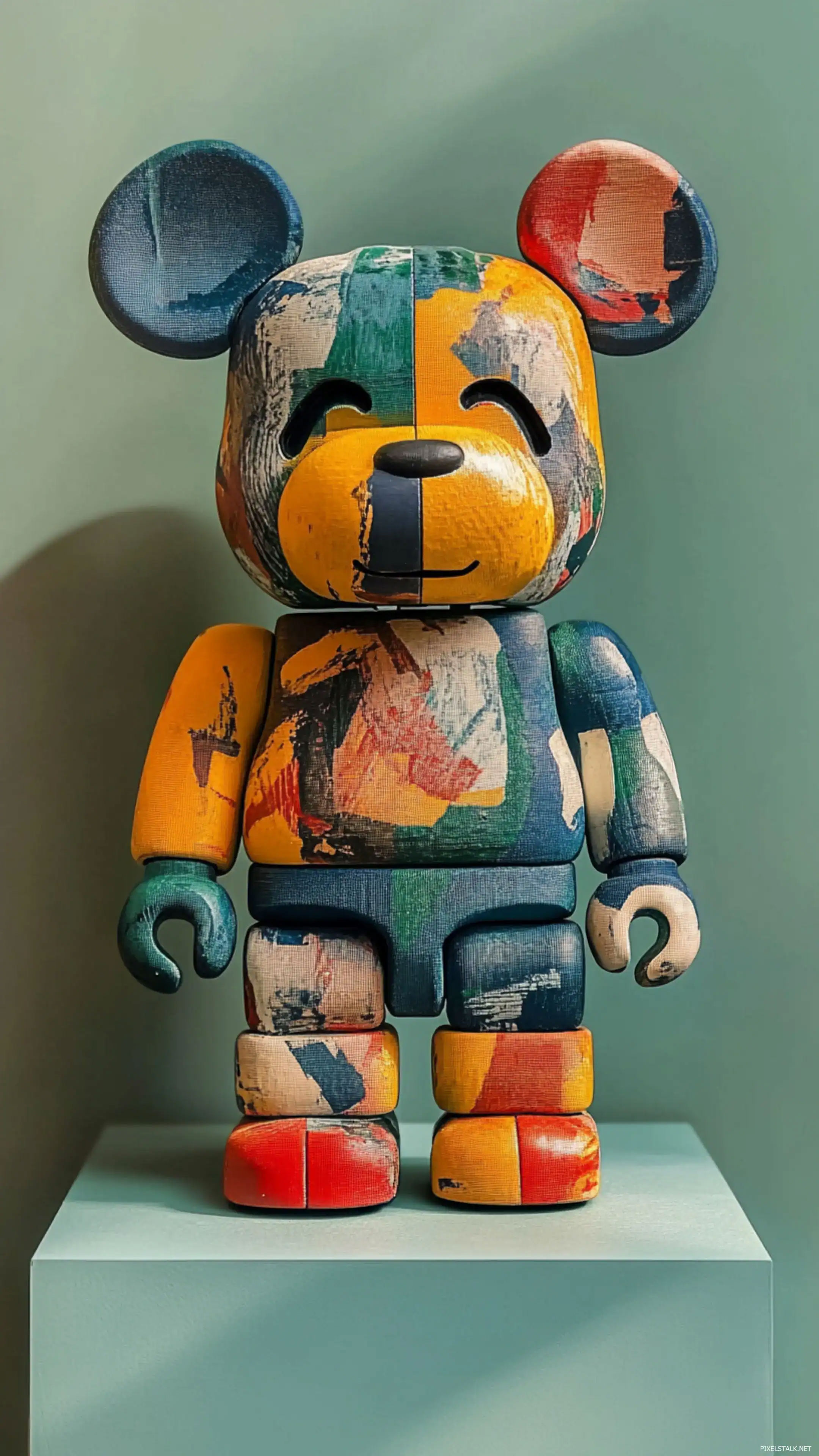 Hình nền Bearbrick thời thượng cho điện thoại Hình nền Bearbrick thời thượng cho điện thoại