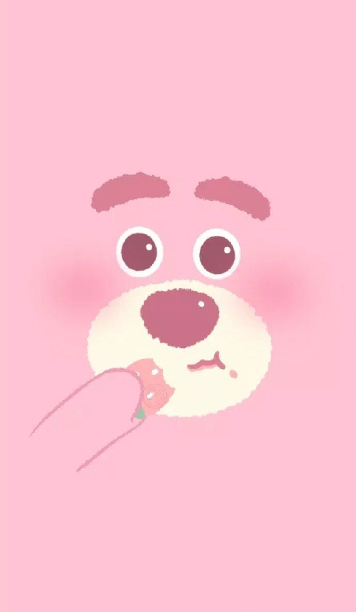 Hình nền gấu dâu Lotso cute lạc lối Hình nền gấu dâu Lotso cute lạc lối