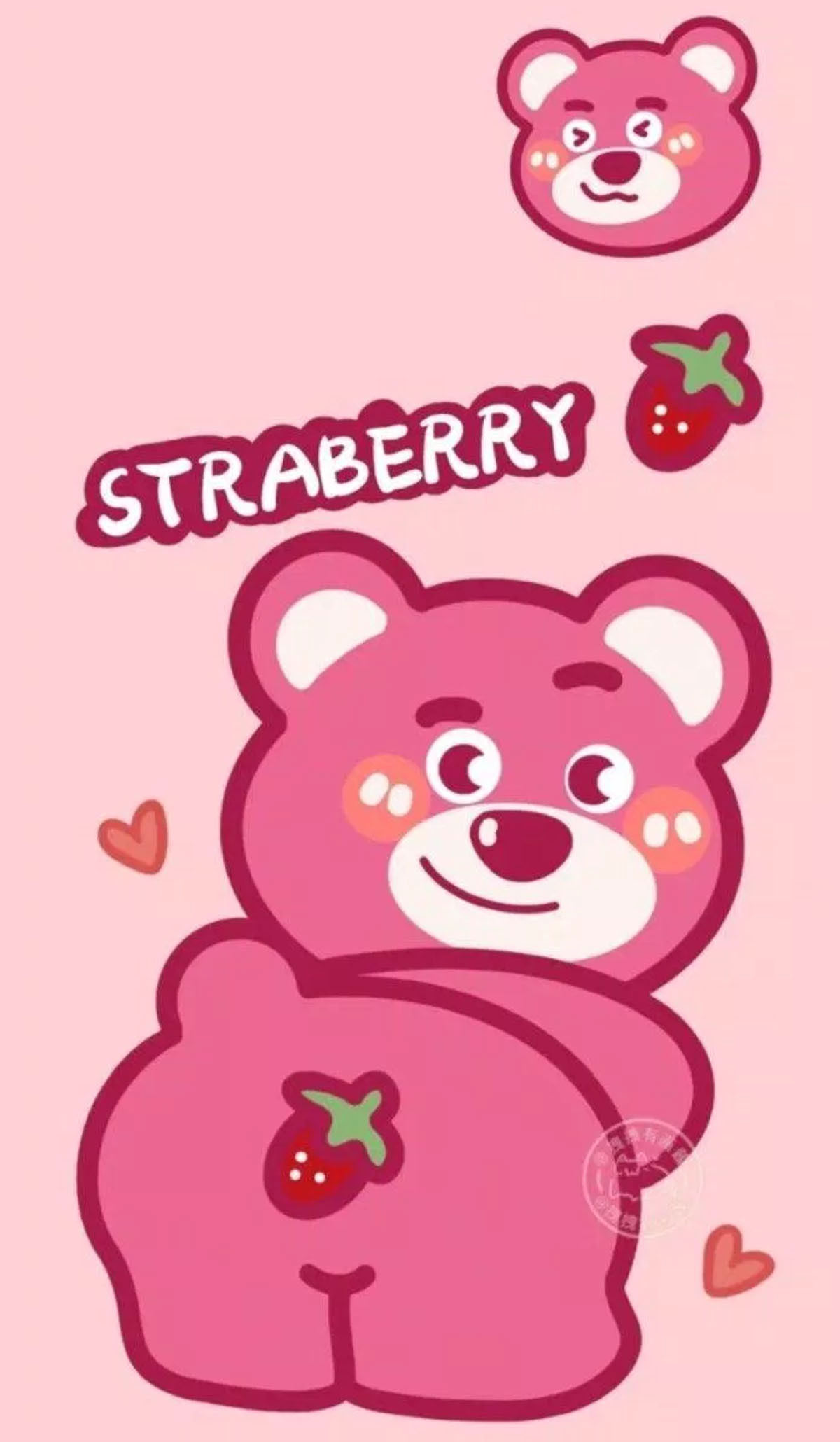 Hình nền gấu dâu Lotso cute lạc lối Hình nền gấu dâu Lotso cute lạc lối