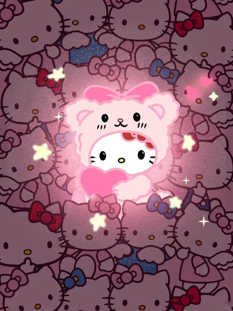 Hình nền Hello Kitty xinh xắn cho điện thoại Hình nền Hello Kitty xinh xắn cho điện thoại