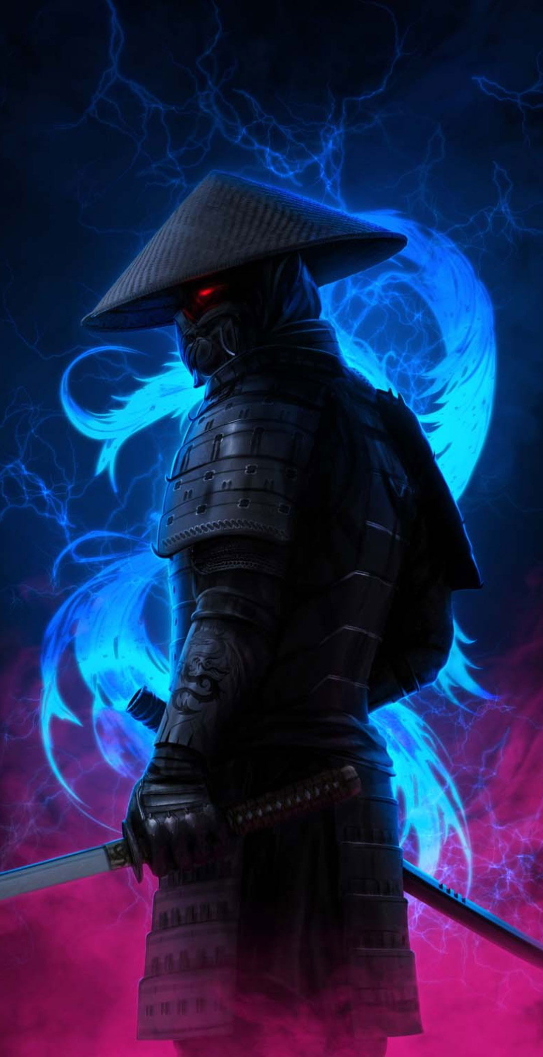 Hình nền điện thoại ngầu chất với hiệu ứng Neon Hình nền điện thoại ngầu chất với hiệu ứng Neon