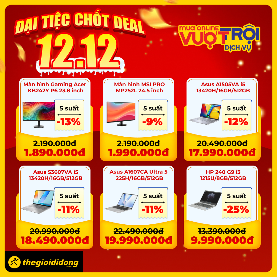 Laptop: Gaming Giảm 18 Triệu - Văn Phòng Chạm Đáy Laptop: Gaming Giảm 18 Triệu - Văn Phòng Chạm Đáy