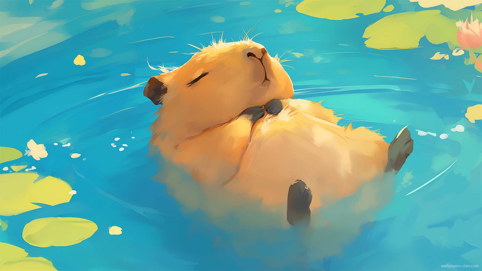 Giao diện máy tính trở nên vui nhộn với Capybara