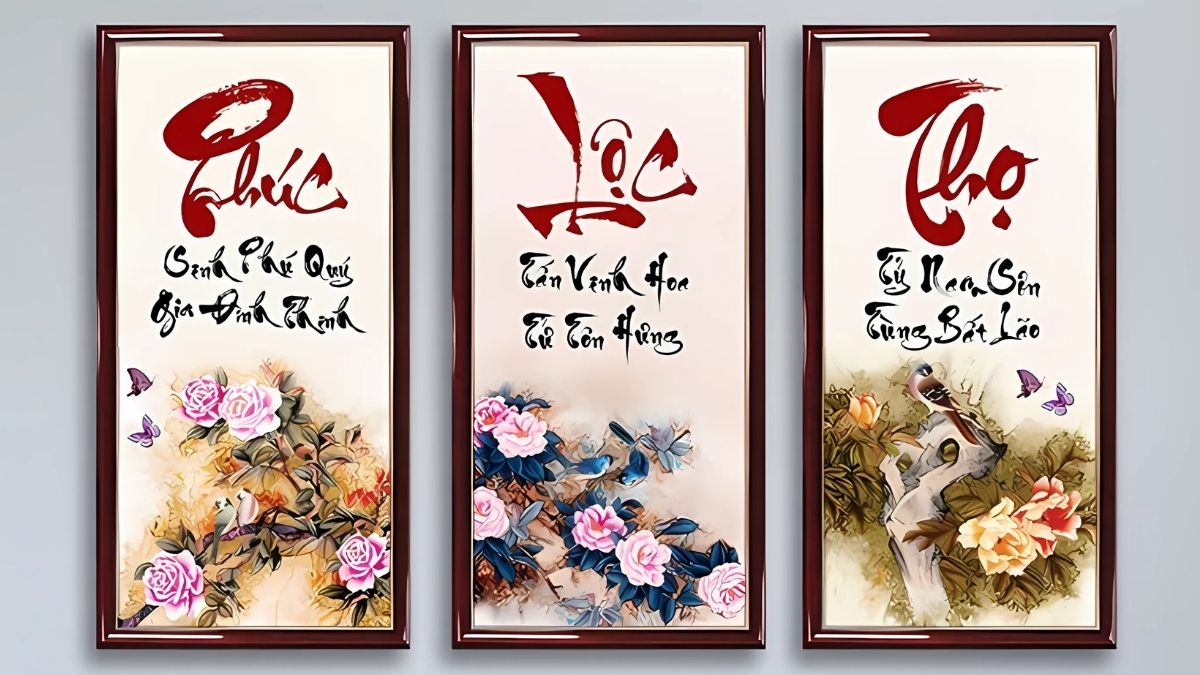 Background Tết chủ đề câu đối