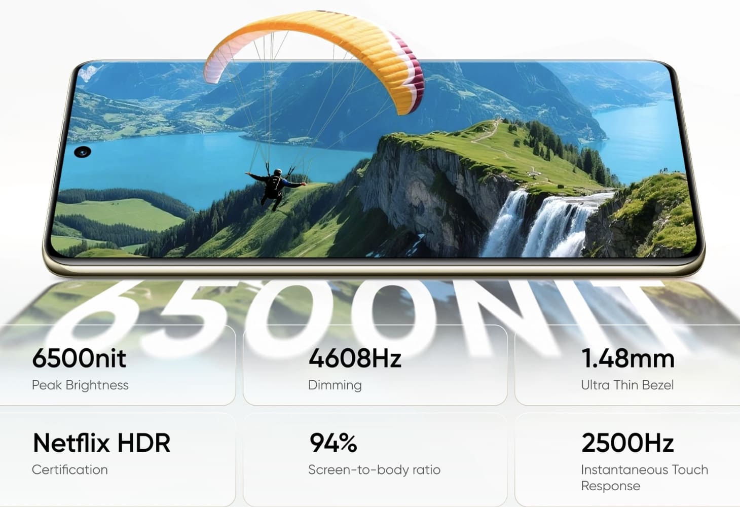 Thông số màn hình của realme 16 Pro Plus Thông số màn hình của realme 16 Pro Plus