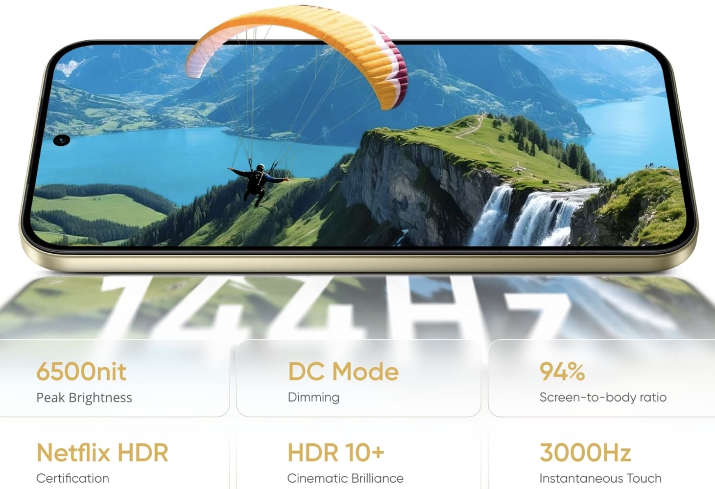 Thông số màn hình của realme 16 Pro Thông số màn hình của realme 16 Pro