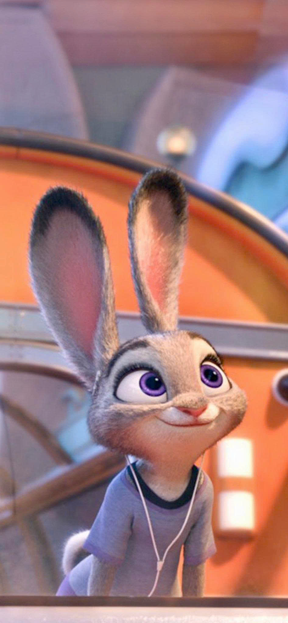 Sự đáng yêu của Judy Hopps làm bừng sáng màn hình điện thoại
