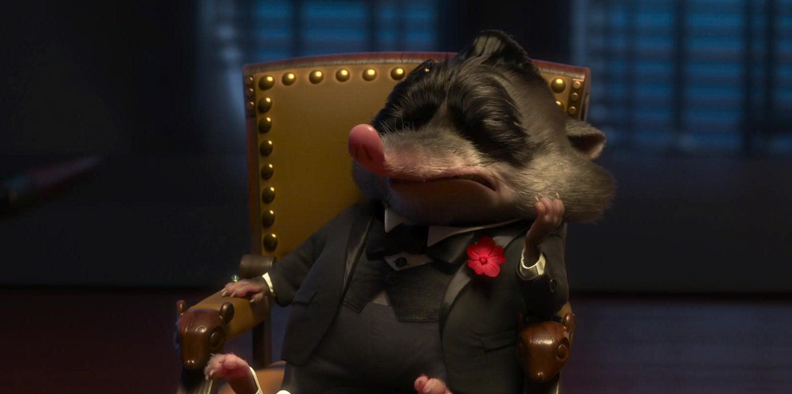 Thần thái uy quyền của Mr. Big trong Zootopia