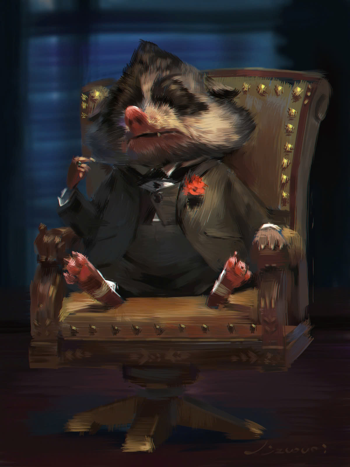 Thần thái uy quyền của Mr. Big trong Zootopia