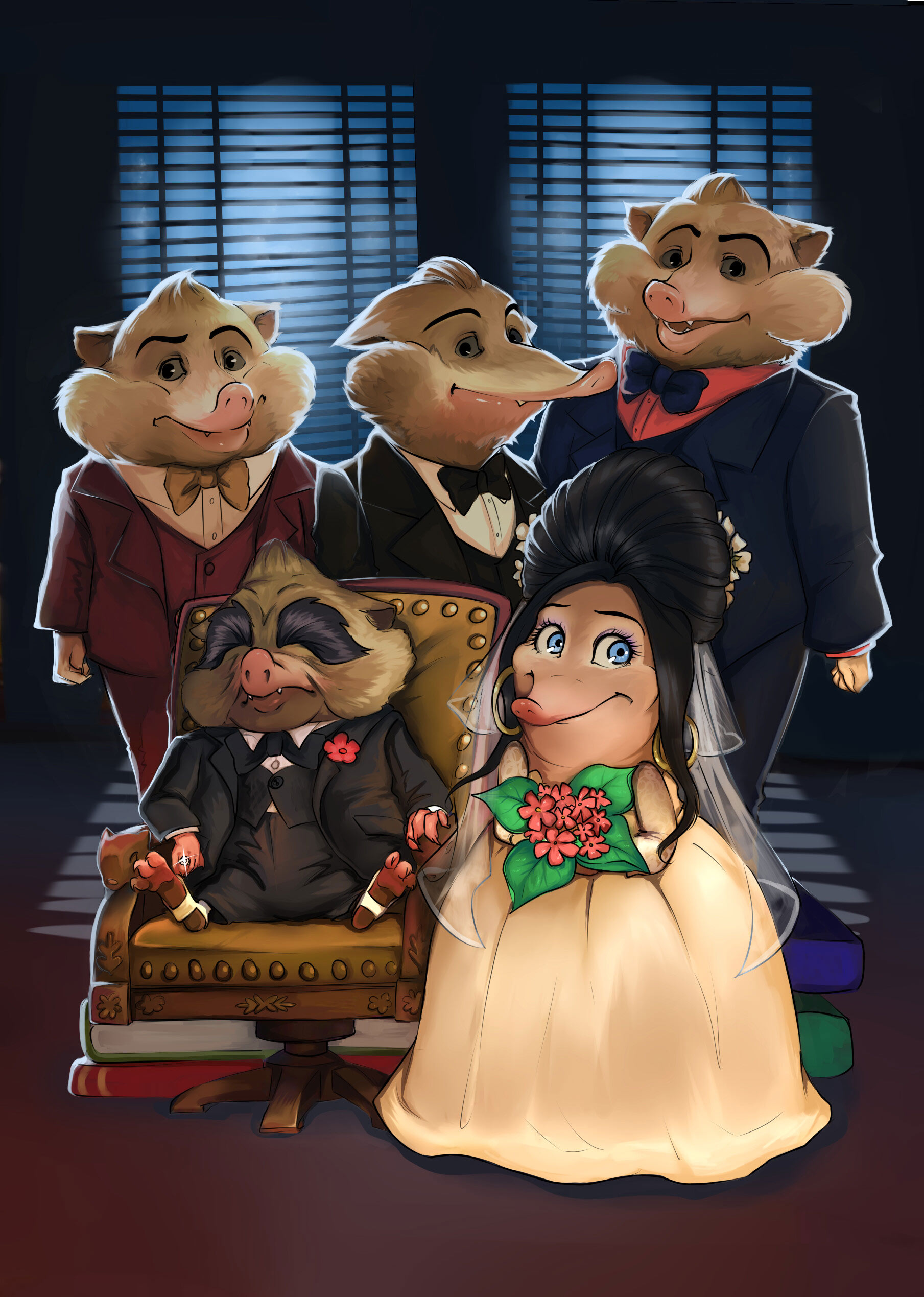 Thần thái uy quyền của Mr. Big trong Zootopia