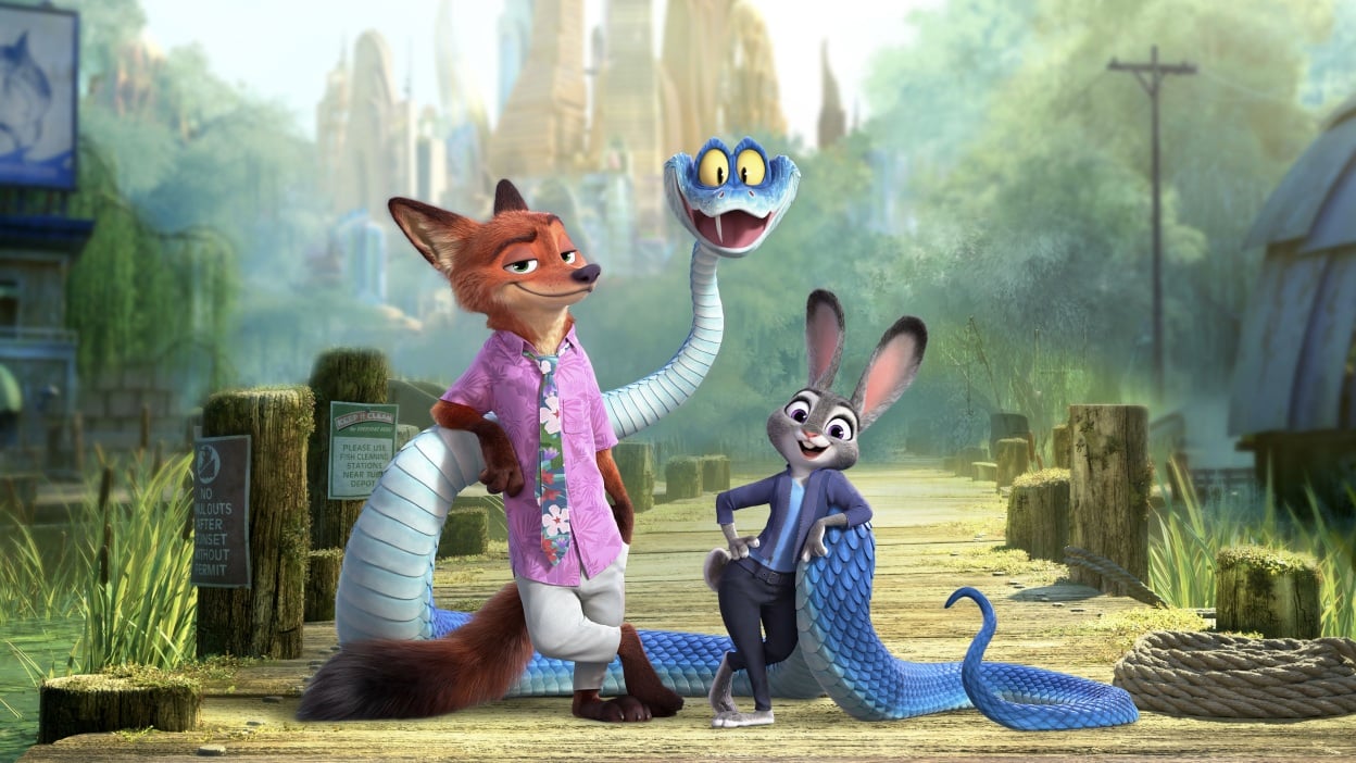 Hình nền Zootopia chất lượng 4K cho màn hình máy tính