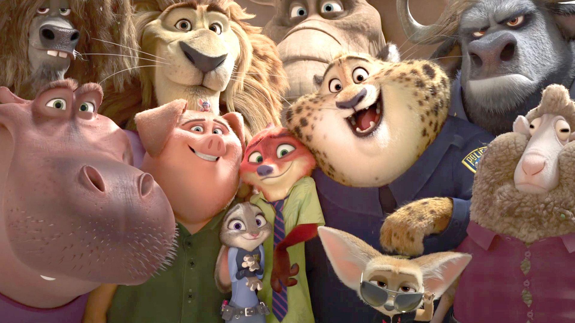Hình nền Zootopia chất lượng 4K cho màn hình máy tính