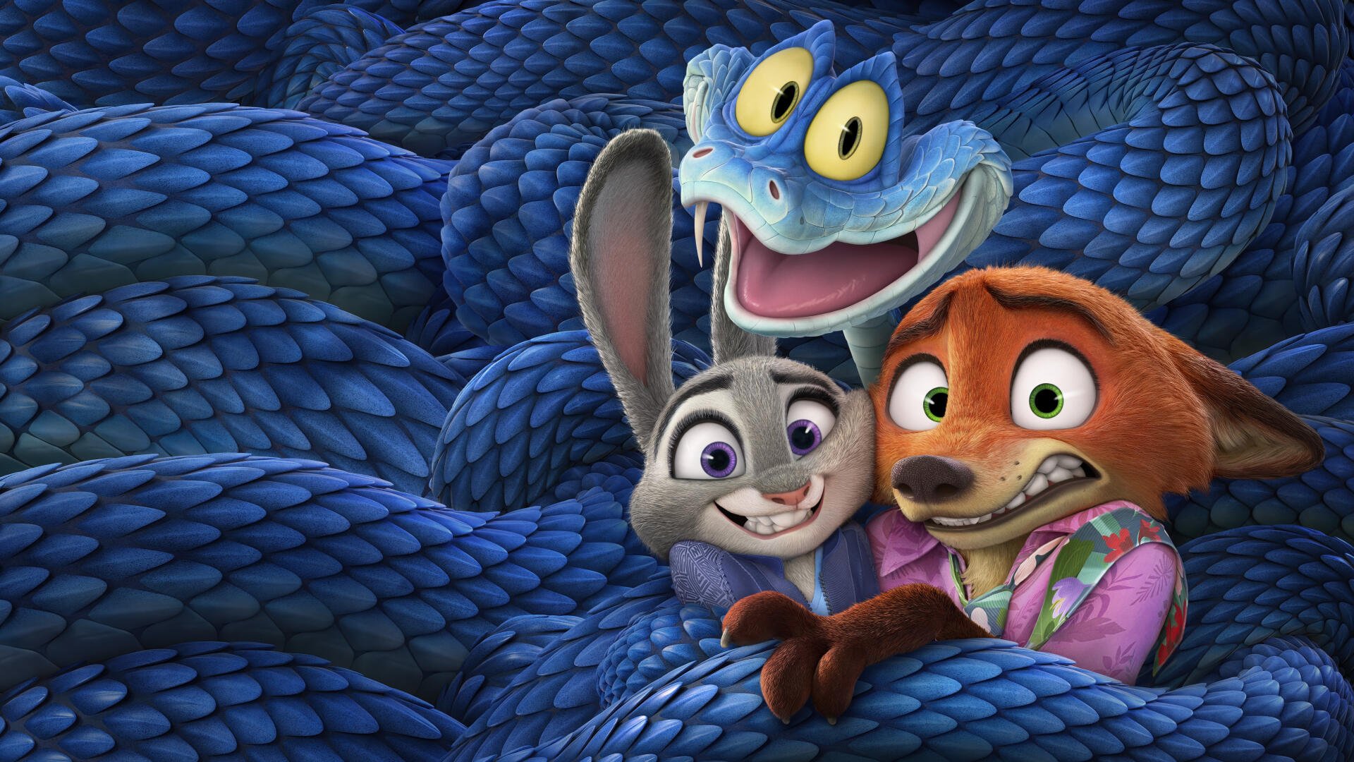 Hình nền Zootopia chất lượng 4K cho màn hình máy tính