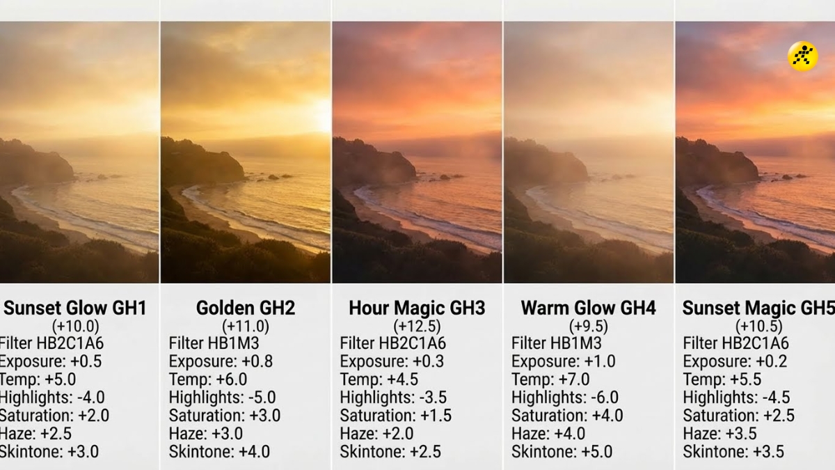 Golden Hour Magic (Sunset glow viral)