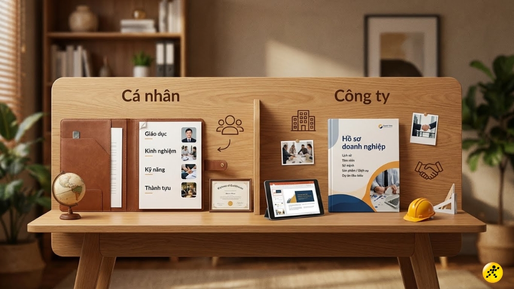 Profile c&aacute; nh&acirc;n v&agrave; doanh nghiệp