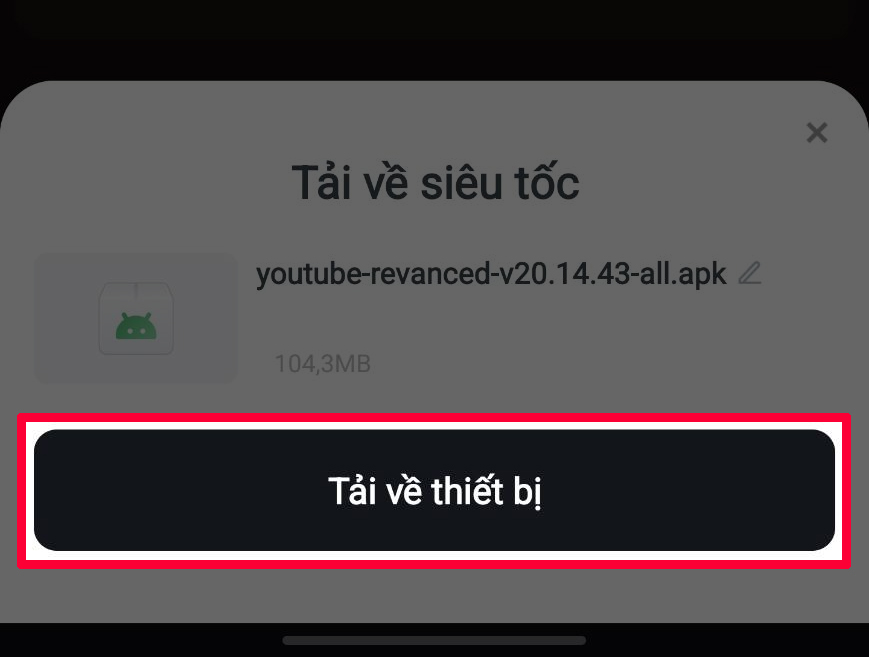 Cách Tải Youtube Revanced 20.14.43