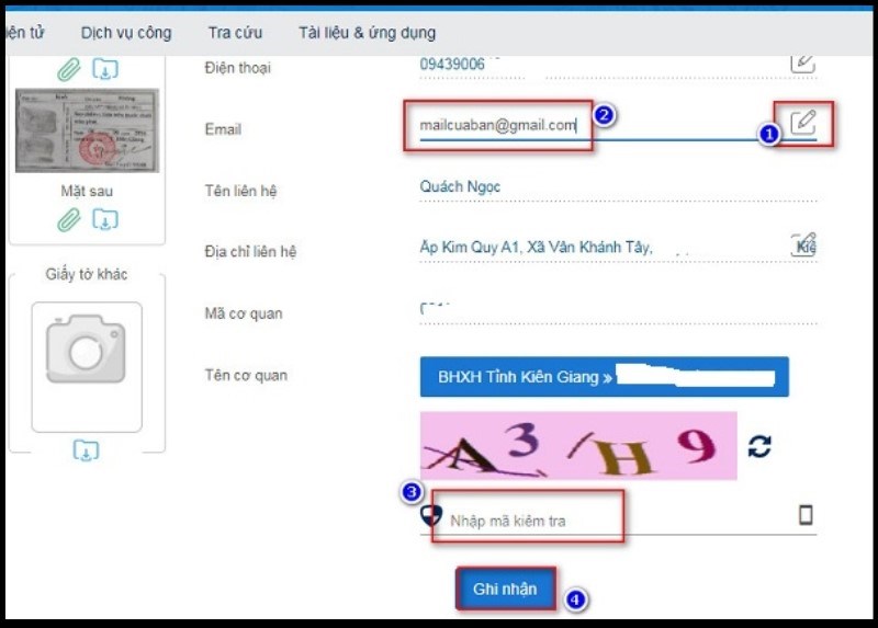 Điền Email của bạn