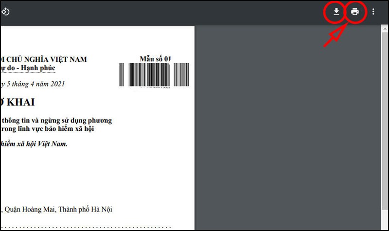 Hệ thống xác nhận hồ sơ, cho tải file PDF tờ khai và gửi SMS thông báo tiếp nhận từ BHXH Việt Nam Hệ thống xác nhận hồ sơ, cho tải file PDF tờ khai và gửi SMS thông báo tiếp nhận từ BHXH Việt Nam
