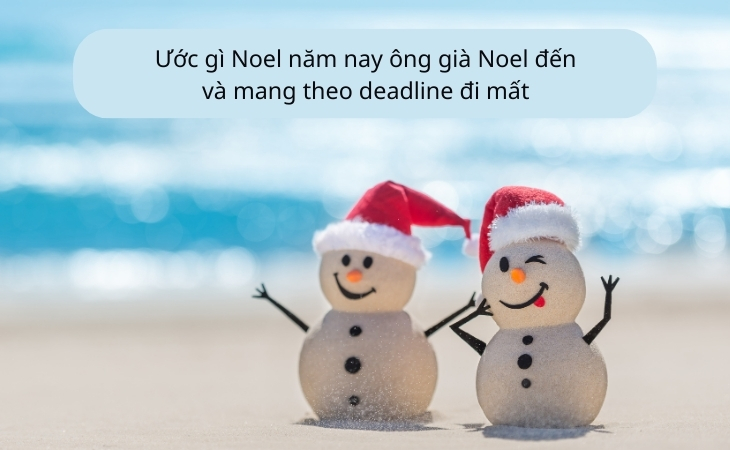 Tổng hợp cap Noel, caption Giáng sinh hài hước