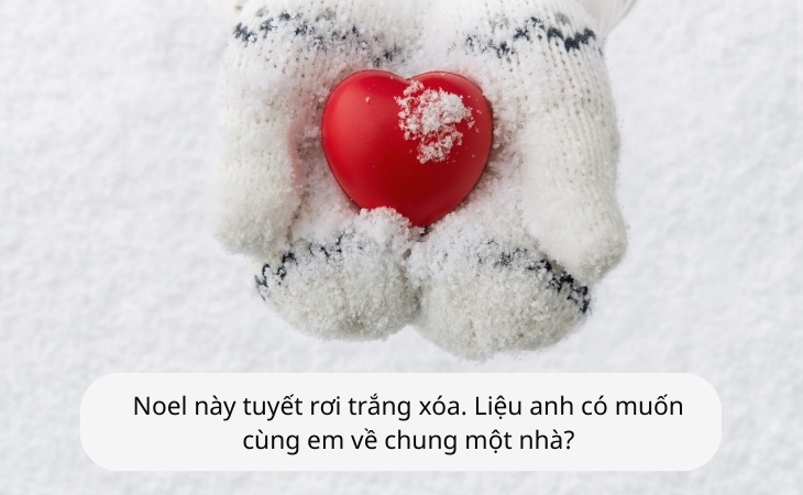Tổng hợp cap Noel thả thính hay