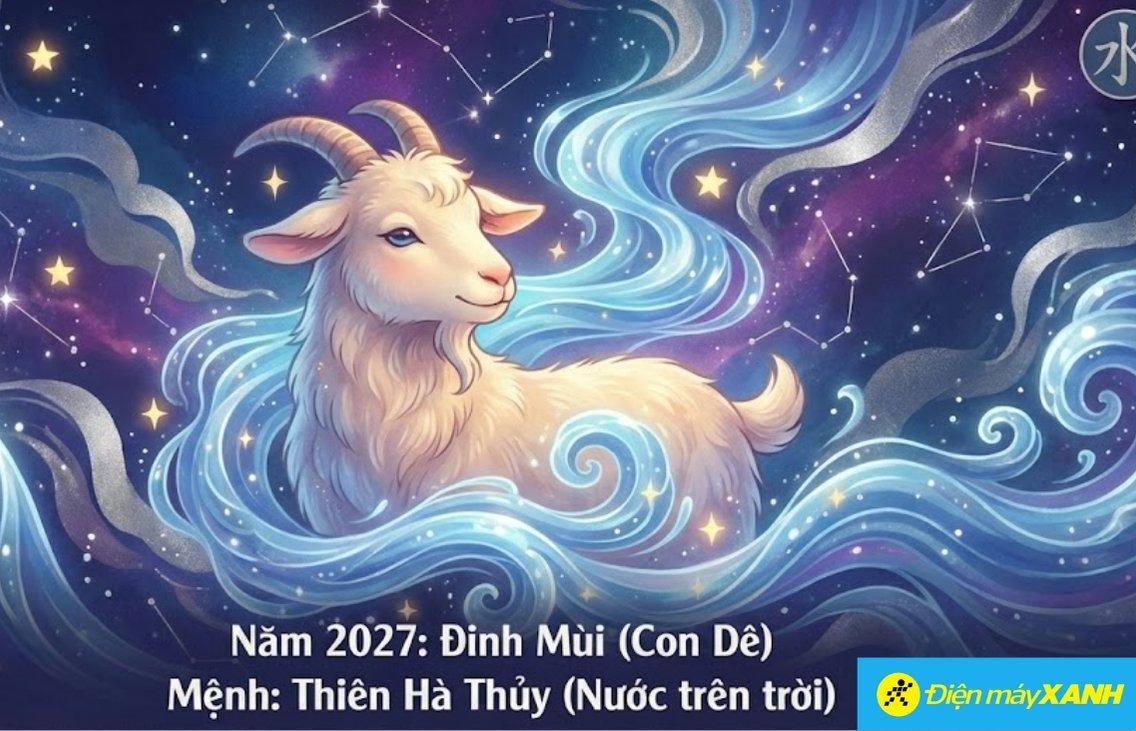 Năm 2027 là năm con Dê (Đinh Mùi)