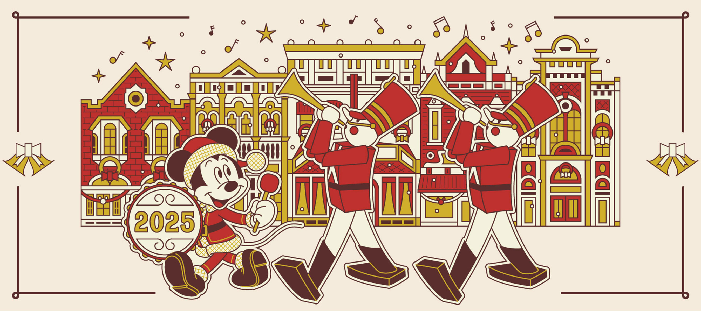 Những nét vẽ dễ thương làm bức ảnh Noel thêm phần sinh động