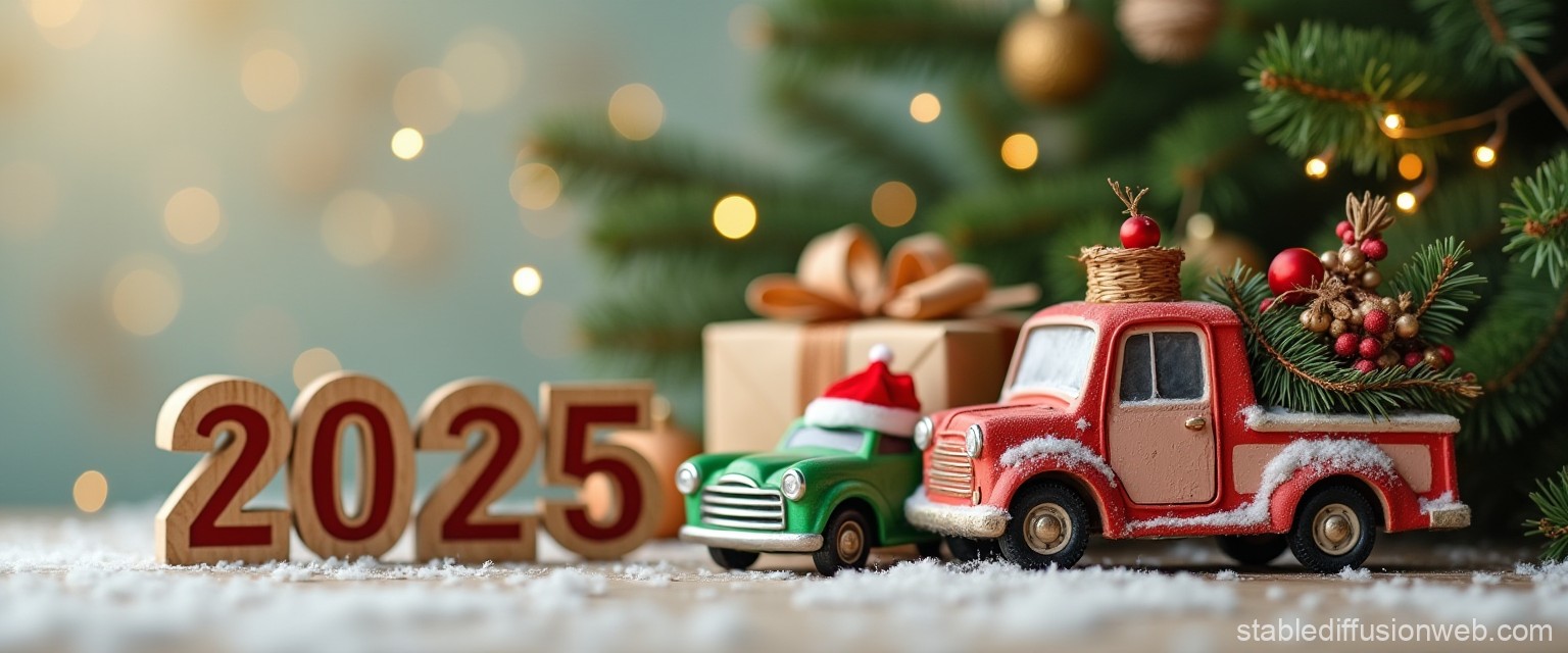Hình ảnh Giáng sinh 2025 mang màu sắc truyền thống ấm áp