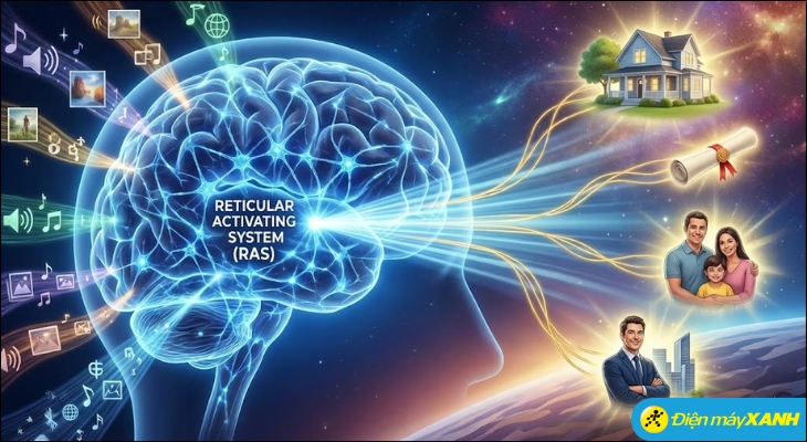 Sự hiệu quả của Manifest có thể được lý giải một phần bởi Hệ thống kích hoạt lưới (Reticular Activating System - RAS) trong não bộ