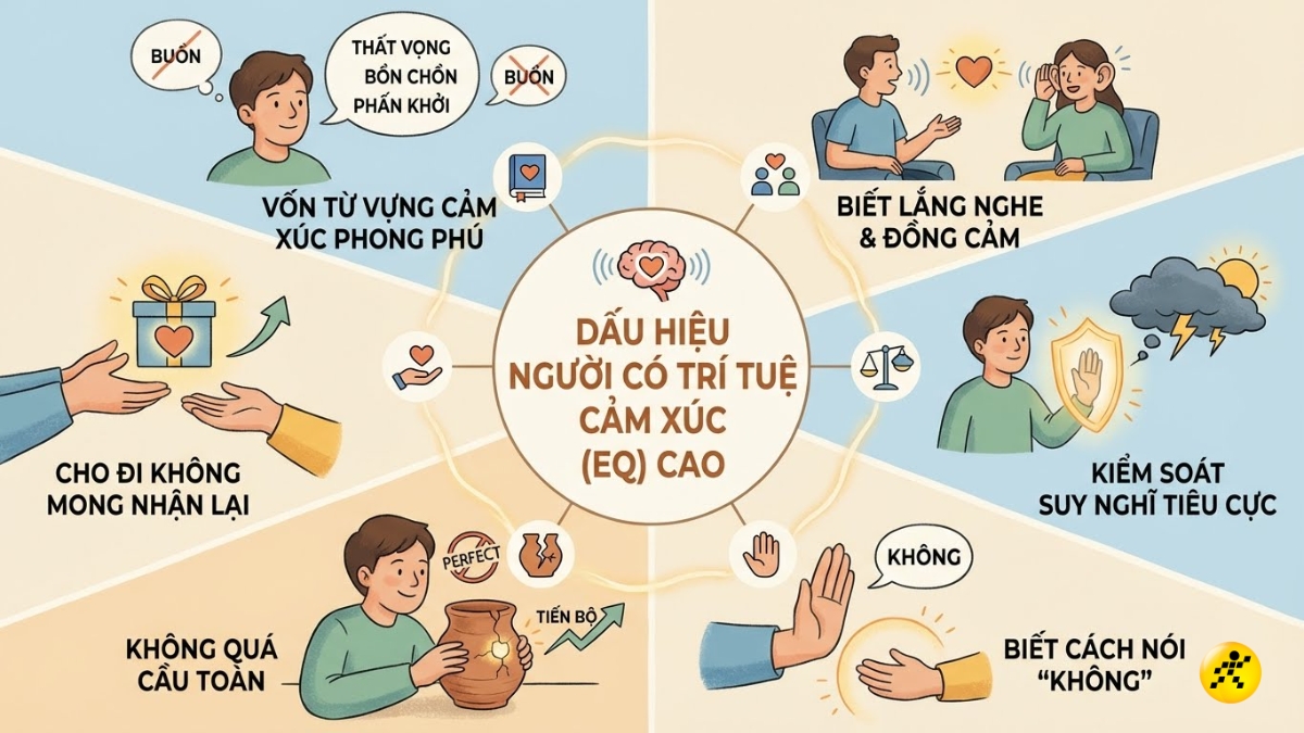Dấu hiệu nhận biết người c&oacute; chỉ số EQ cao