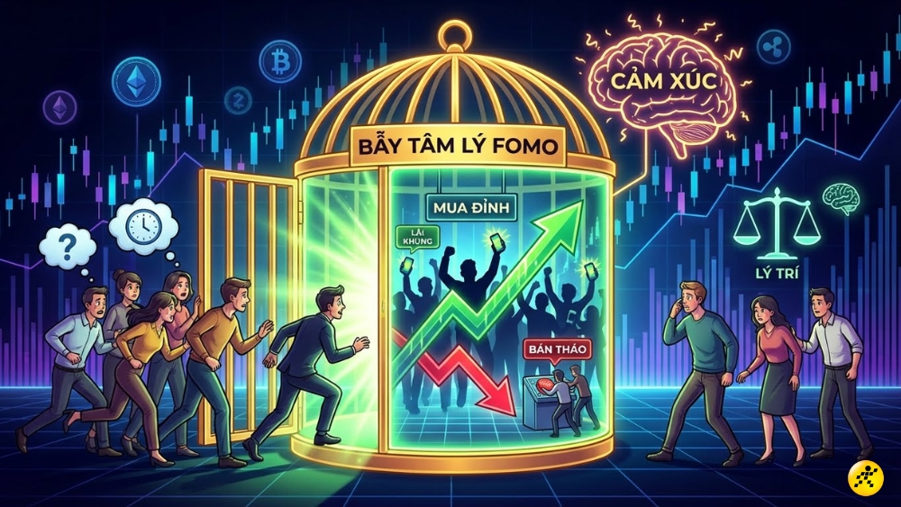 FOMO trong đầu tư, t&agrave;i ch&iacute;nh