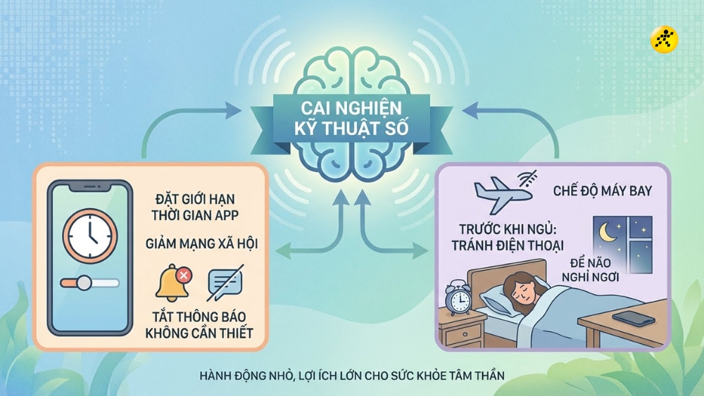 Giảm thời gian sử dụng mạng x&atilde; hội