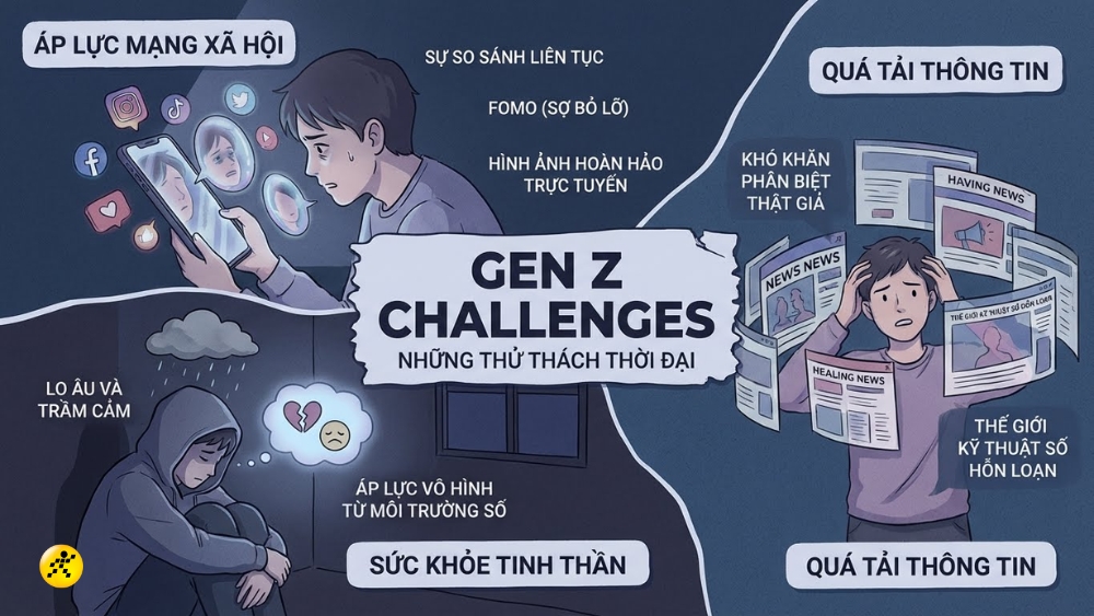 Th&aacute;ch thức m&agrave; Gen Z phải đối mặt