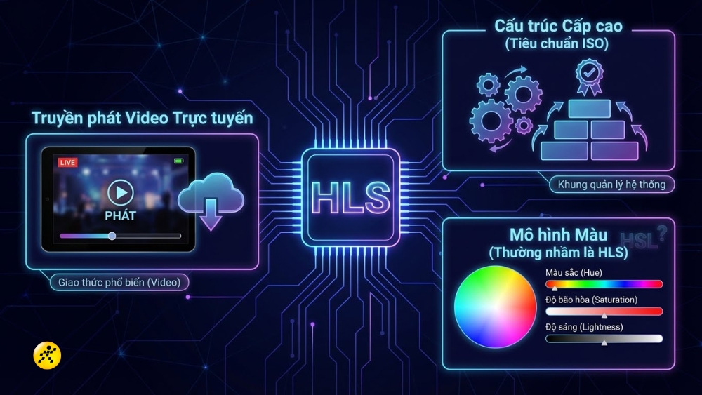 HLS l&agrave; một từ viết tắt c&oacute; 3 &yacute; nghĩa