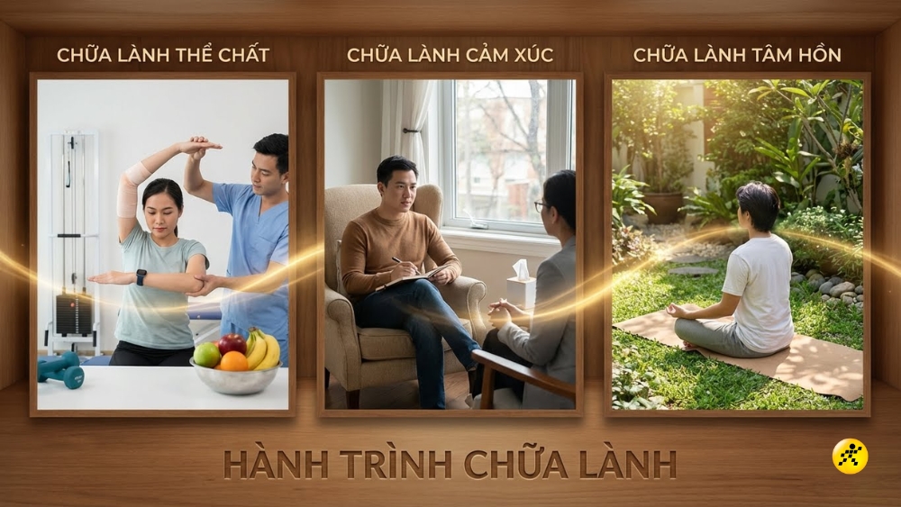 Các khía cạnh chính của chữa lành Các khía cạnh chính của chữa lành