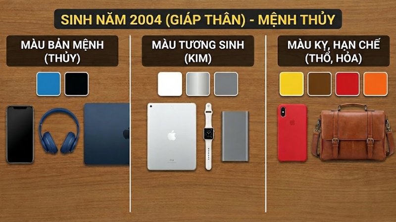 Người mệnh Thủy hợp nhất với m&agrave;u đen, xanh dương, xanh lam, xanh biển