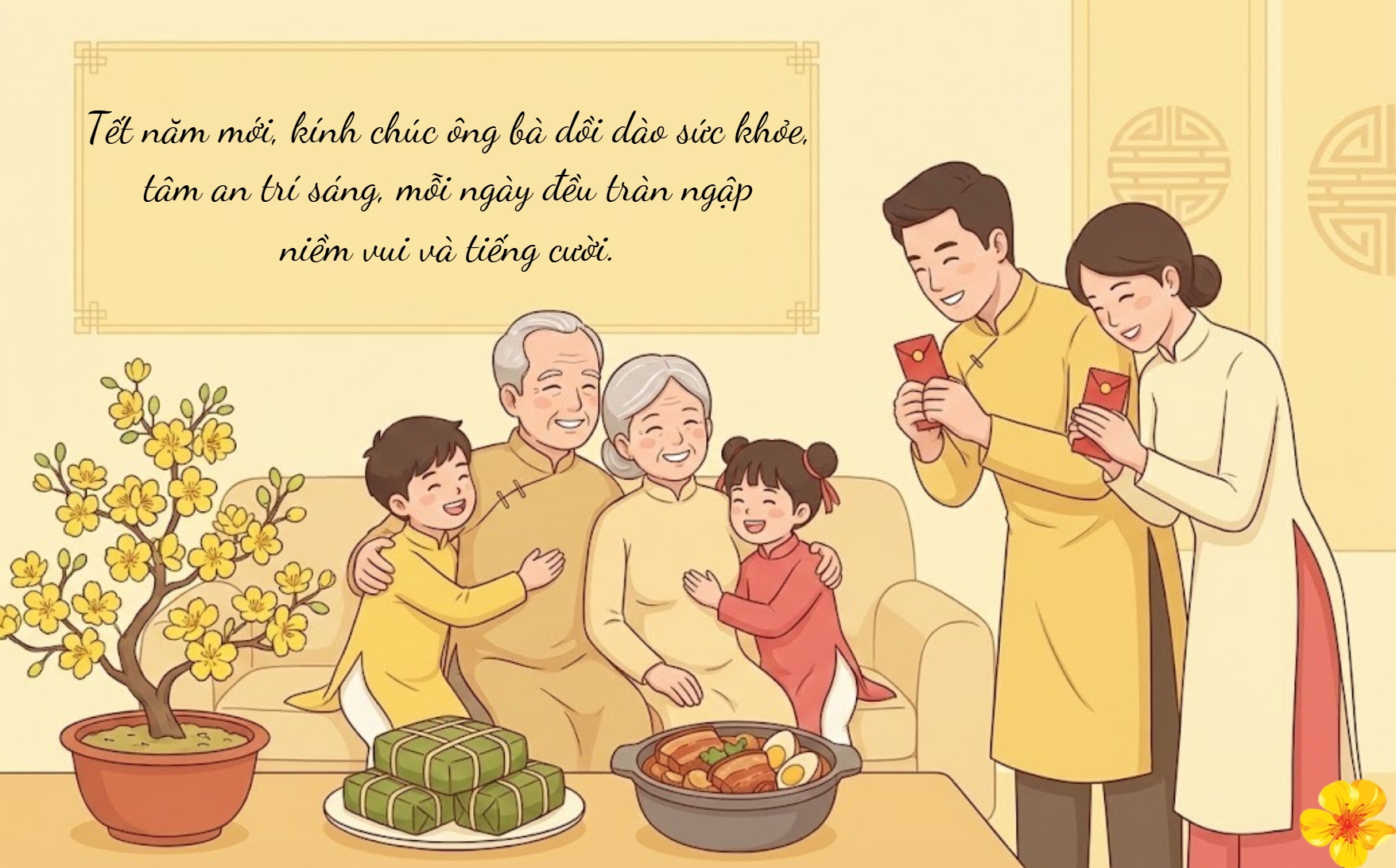 Những tấm thiệp với lời chúc hiếu thảo dành tặng đấng sinh thành