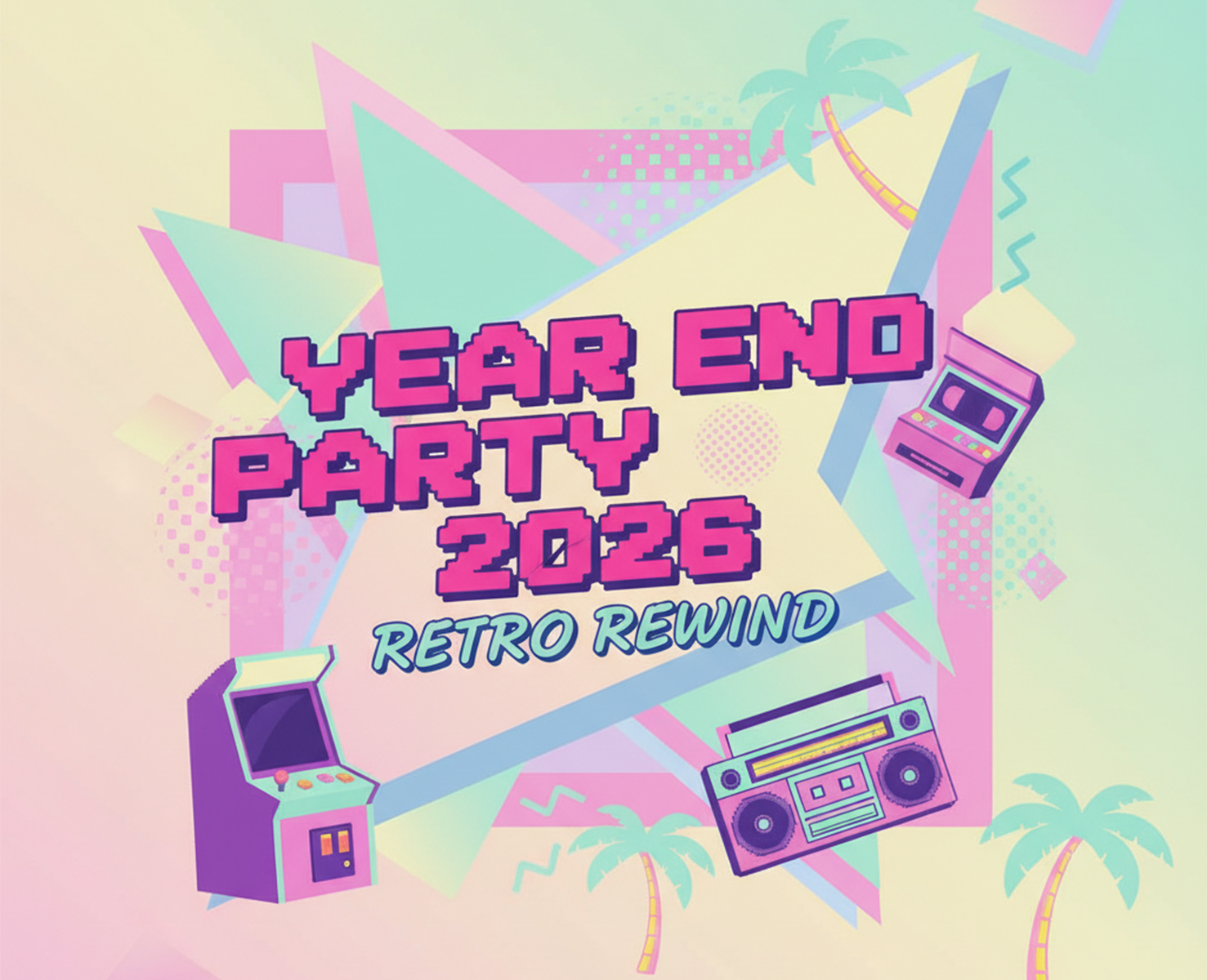 Backdrop 3D, LED tương tác, phong cách Retro giúp doanh nghiệp trẻ thể hiện cá tính thương hiệu