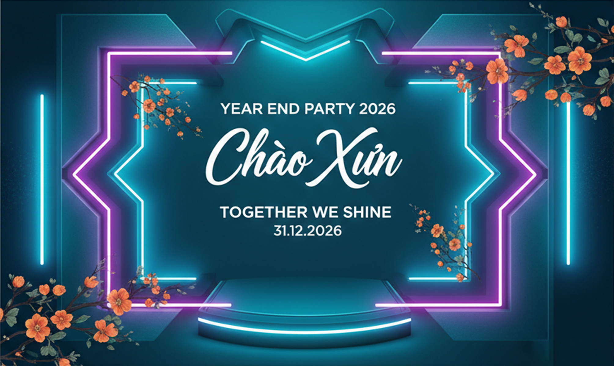 Backdrop 3D, LED tương tác, phong cách Retro giúp doanh nghiệp trẻ thể hiện cá tính thương hiệu