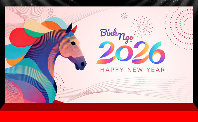 Backdrop 3D, LED tương tác, phong cách Retro giúp doanh nghiệp trẻ thể hiện cá tính thương hiệu