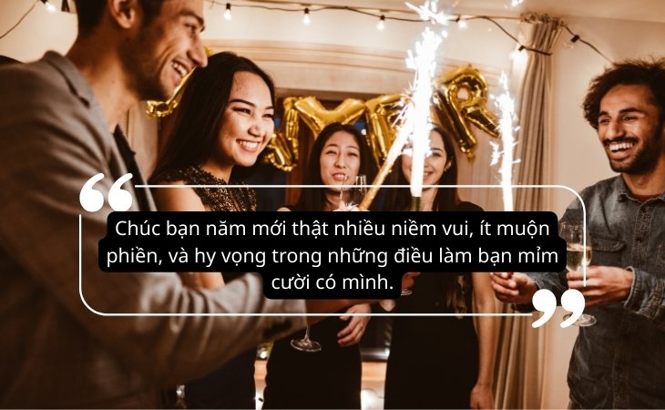 Hình minh hoạ lời chúc năm mới người yêu
