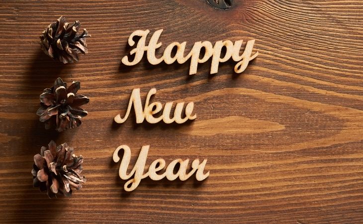 Hình minh hoạ lời chúc năm mới bằng tiếng Anh