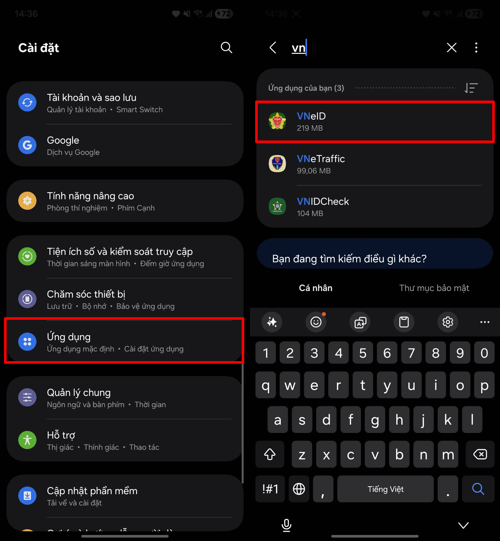 Cách khắc phục VNeID bị lỗi thông báo