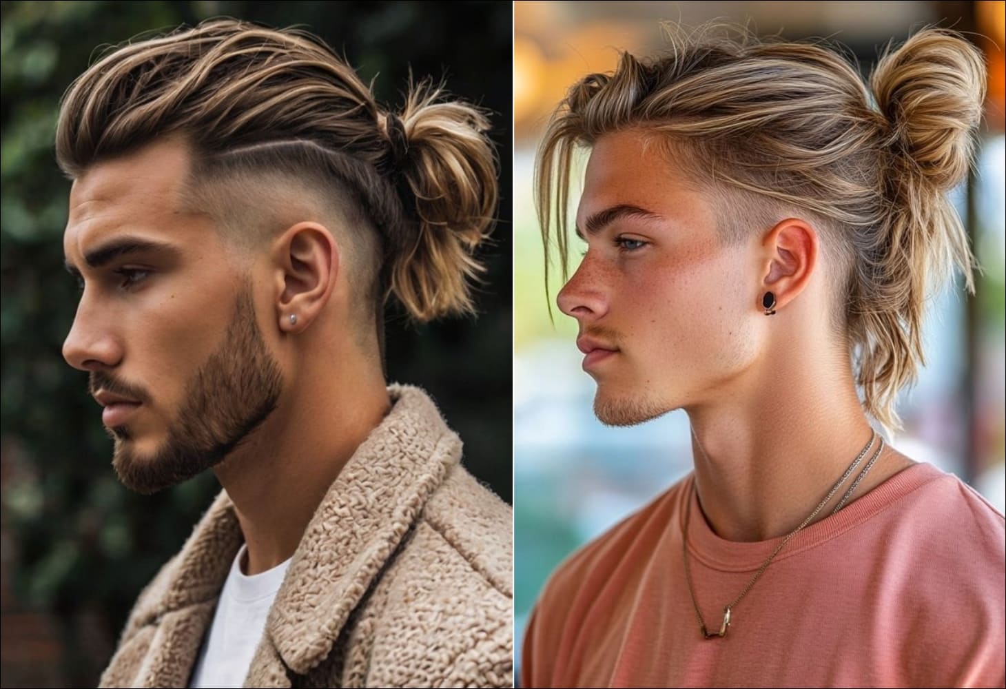 Tóc mullet nam buộc đuôi gà vừa nam tính vừa lãng tử