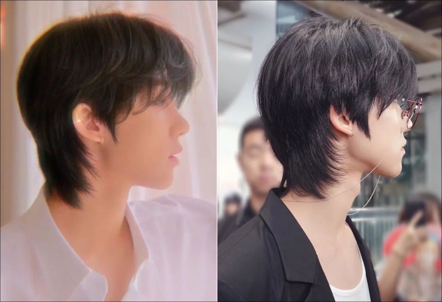 Tóc mullet nam ngắn lịch sự, dễ dùng